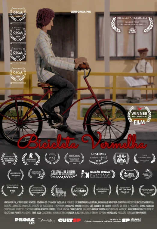 BICICLETA VERMELHA
